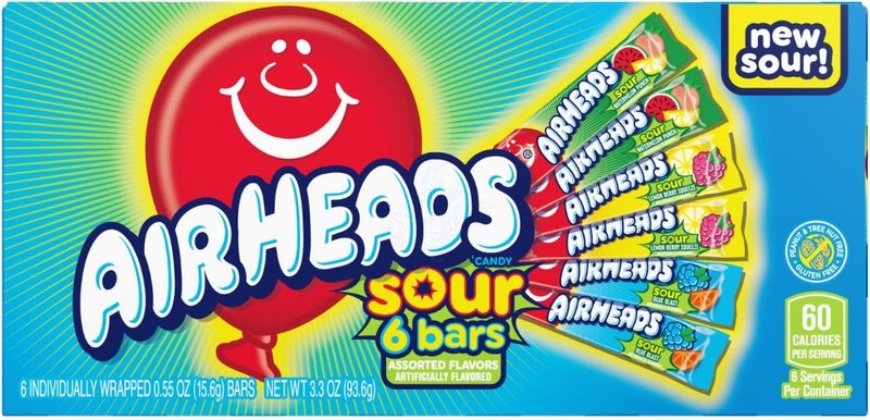 Airheads Sour Theatre Box 93g - Case