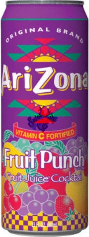Arizona Fruit Punch 500ml Can - Case