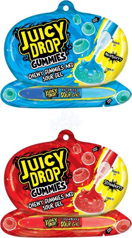 Bazooka Juicy Drop Gummies 57g - Inner