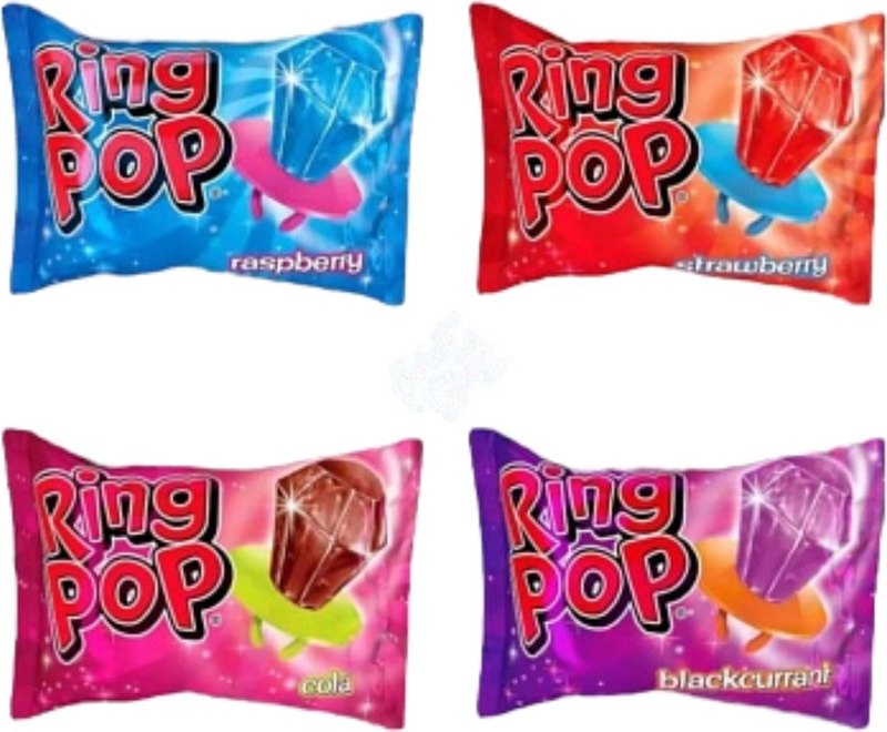 Bazooka Ring Pop 15g - Inner