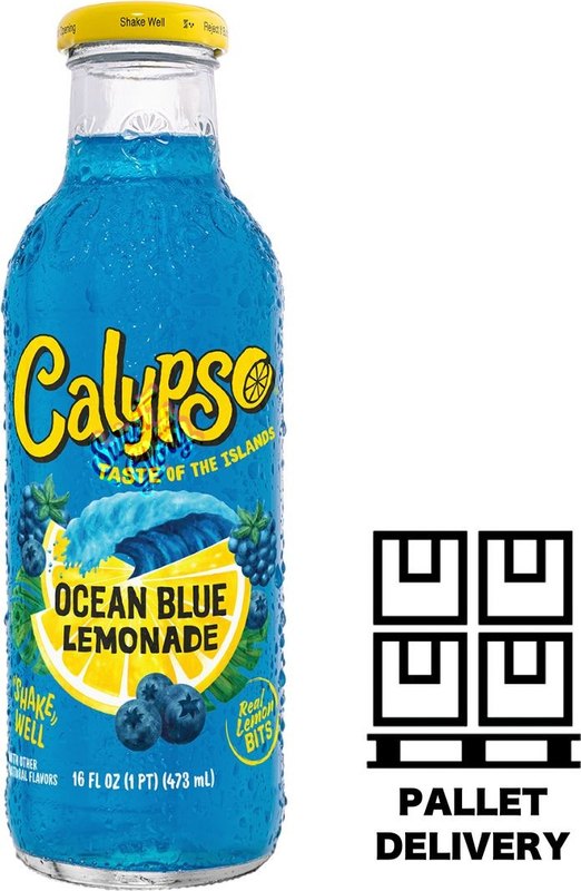 Calypso Ocean Blue Lemonade 473ml - Case