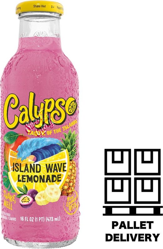 Calypso Island Wave Lemonade 473ml - Case