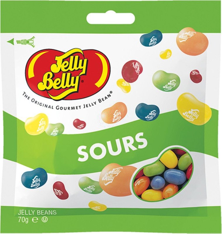 Jelly Belly Sours Jelly Beans 70g - Case