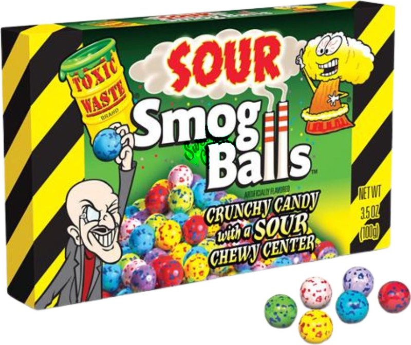 Toxic Waste Smog Balls Theatre Box 84g - Case