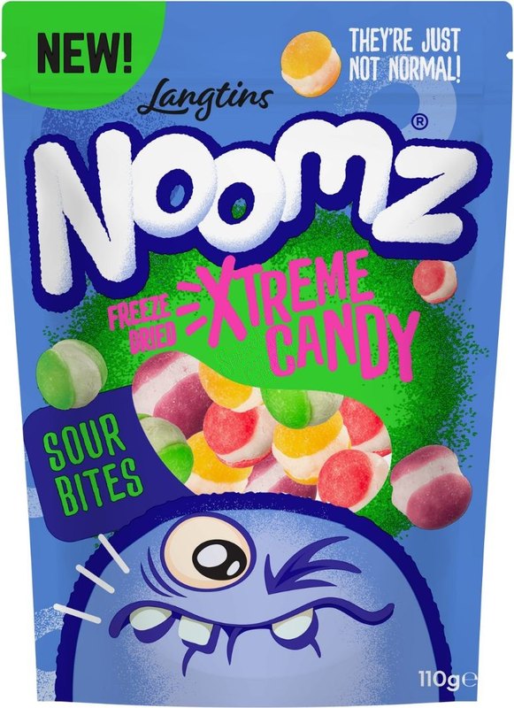 Noomz Freeze Dried Sour Bites 110g - Inner